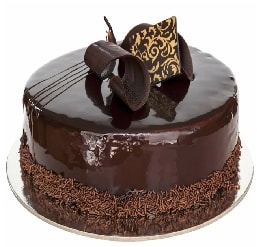 6-9 Kişilik Çikolatalı Yaş Pasta Şef İmzalı Enfes