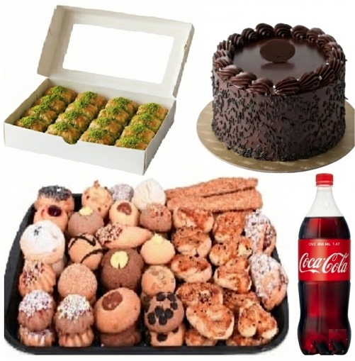 Hijyenik Üretim 2-3 Kişilik Fıstıklı Menü