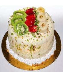 Taptaze Meyvelerle Süslenmiş 2-3 Kişilik Yaş Pasta